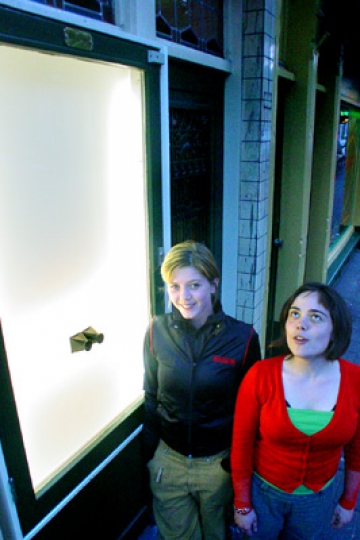 Susanne Weck en Lidewij Veenland